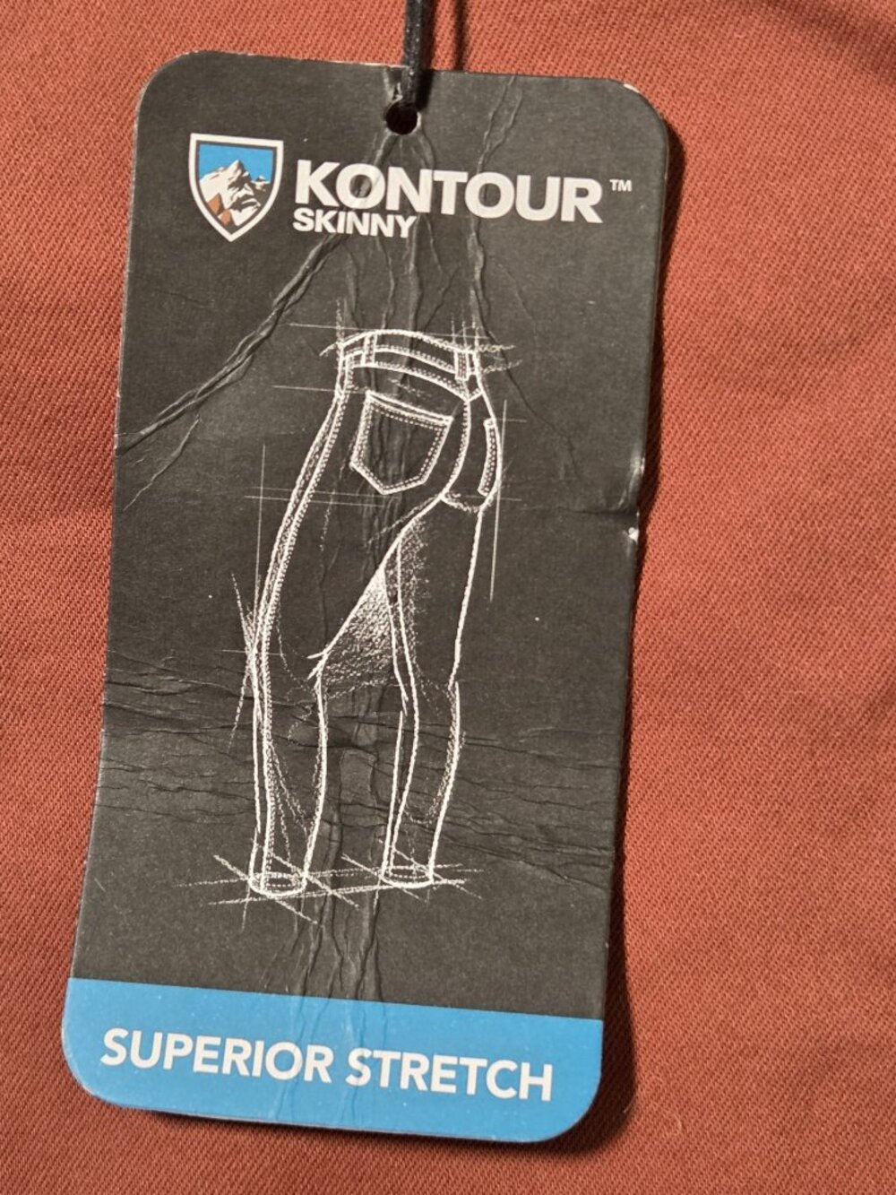 KÜHL Kontour Skinny Pants Women's Size 2 Cinnamon Stretch Skinny Fit Jeans NWT - Picture 6 of 7